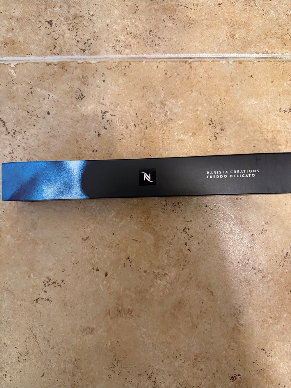 Nespresso Barista Creations Freddo Delicato Black and Blue Box